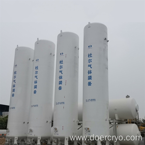 Liquefied Cryogenic LN2O Storage Vessel